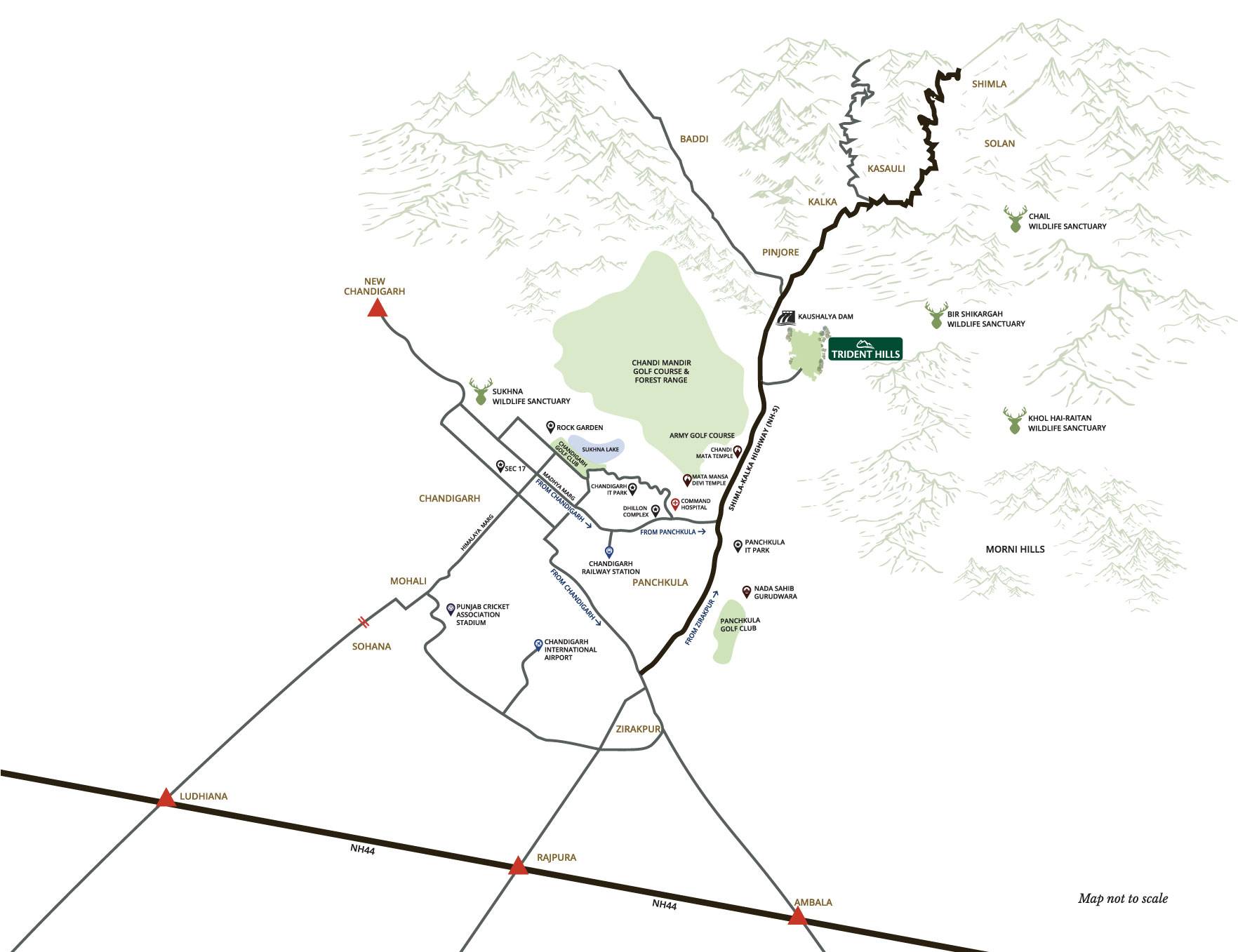 Location map and connectivity overview
